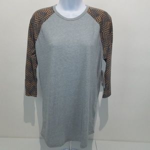 NWT LuLaRoe Randy Womens Top Size Medium Baseball